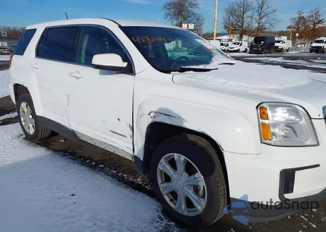 2017 GMC Terrain Sle-1 z USA, uszkodzony, nr VIN 2GKALMEK6H6336904
